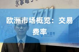 欧洲市场概览：交易费率