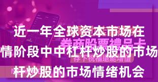 近一年全球资本市场在结构性行情阶段中中杠杆炒股的市场情绪机会